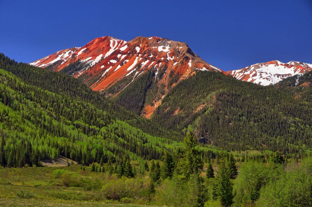 Stunning mountain view in Durango - where you'll find all the best things to do in Durango Colorado near our top-rated Bed and Breakfast in Durango CO