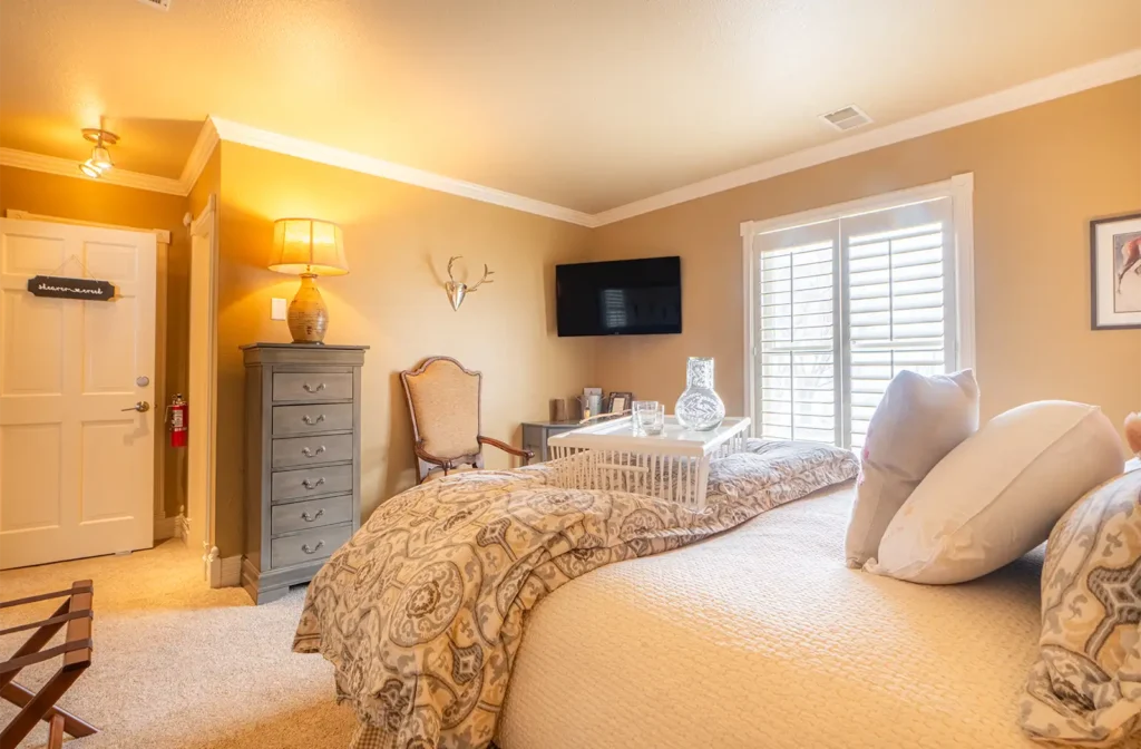 A guest room at our Durango Bed and Breakfast, one of the best places to stay in Durango, Colorado