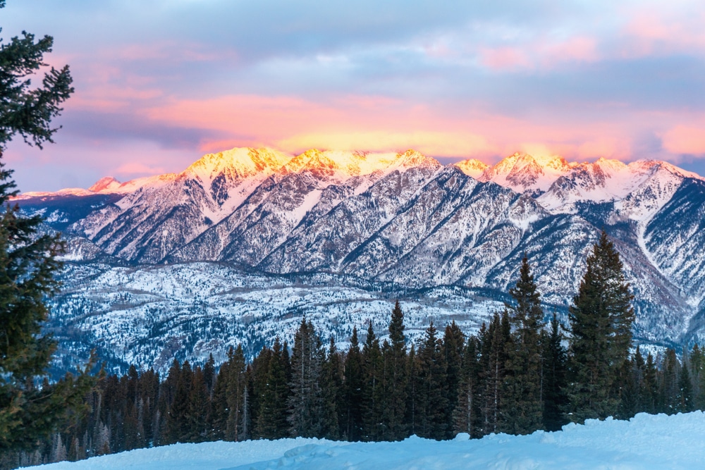 Scenic Mountains - perfect for more things to do in Durango This winter, like snowshoeing