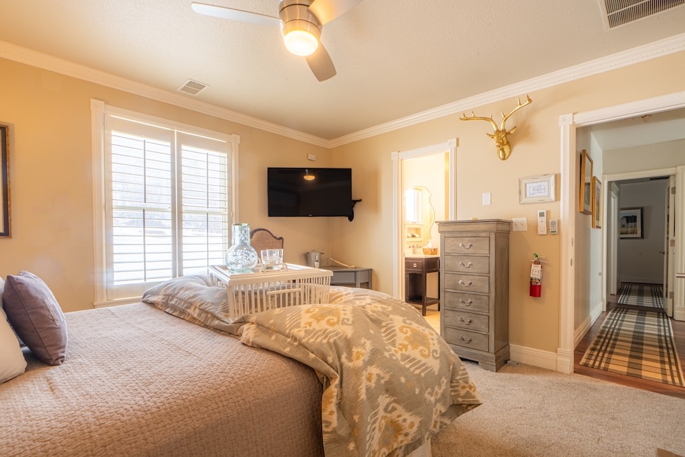 Guest room at one of the most Romantic places to stay in Durango, Antlers on the Creek Bed and Breakfast