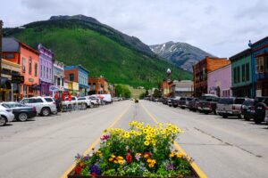 Silverton, one of the most popular Colorado mountain towns.