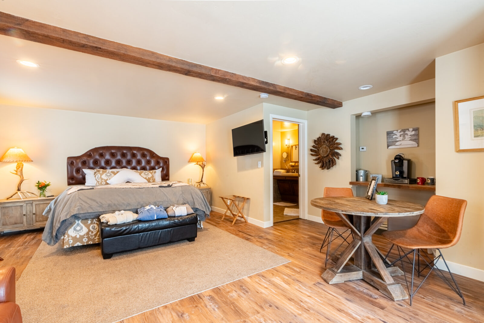 The Canyon Creek room at our Bed and Breakfast in Durango.